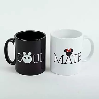Soul Mate Printed Ceramic Mugs