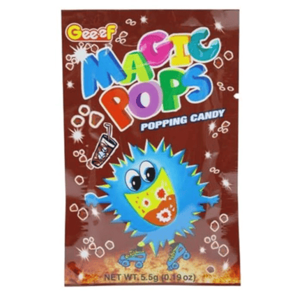 Geef Magic Pops Popping Candy - Cola Flavor