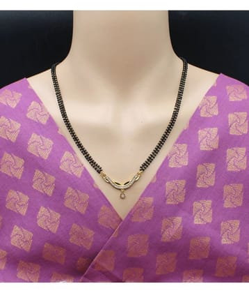 Soni jewellery Golden Mangalsutra ( Pack of 1 ) - Golden
