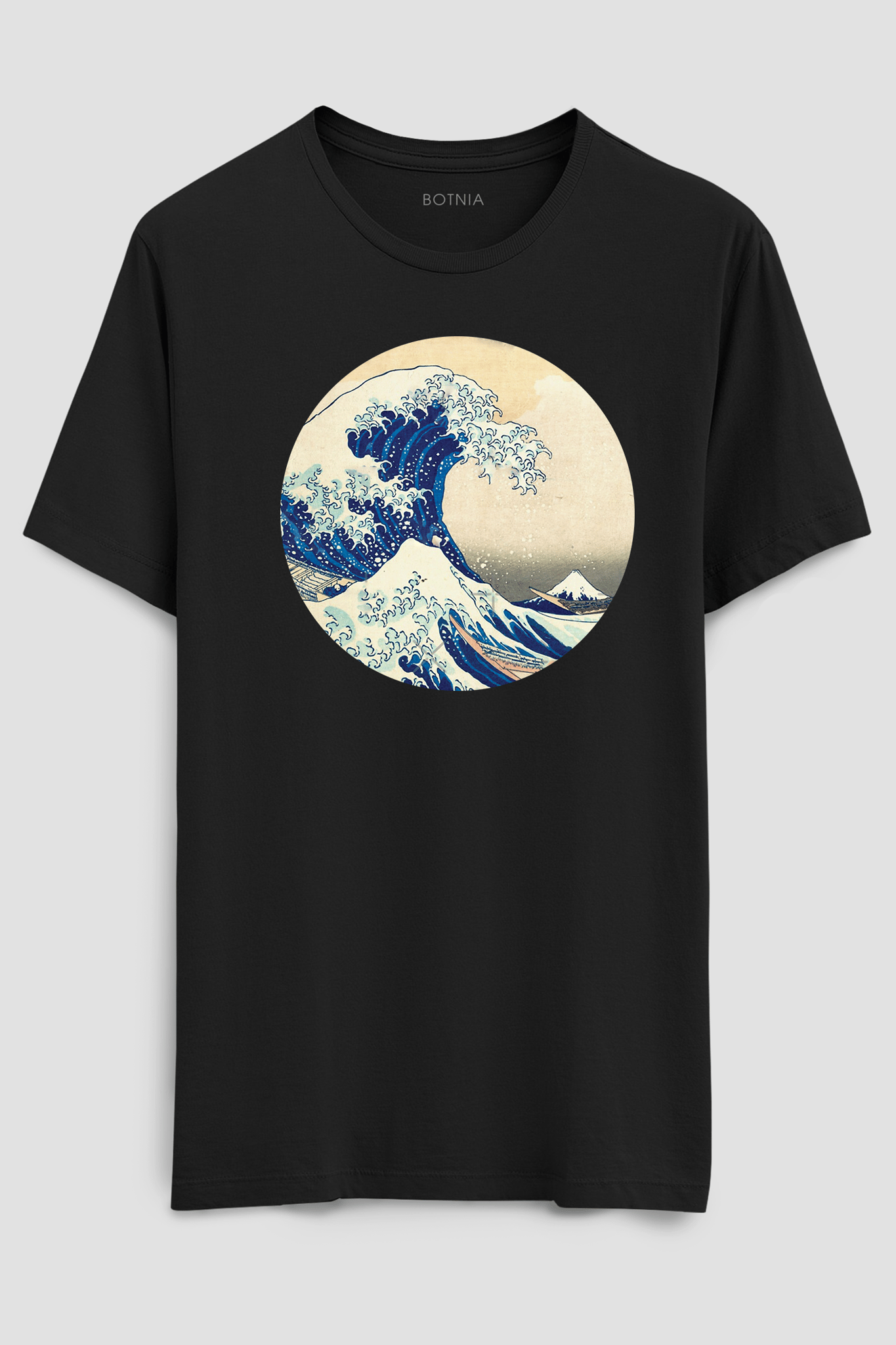 Waves- Half sleeve t-shirt-XS
