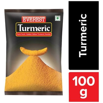 Everest Turmeric Powder/Arisina Pudi, 100 g Pouch 