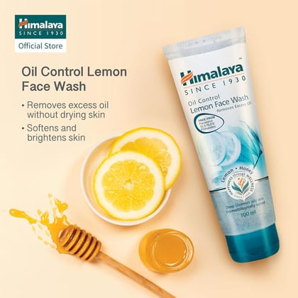 Himalaya Oil Clear Lemon Face Wash, 50 ml