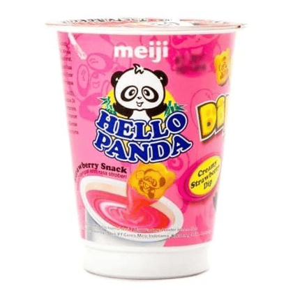 Meiji Hello Panda Stick Strawberry, 20 gm
