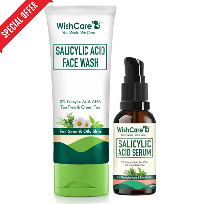 2% Salicylic Acid Oil Control & Anti Acne Kit - Face Wash + Face Serum