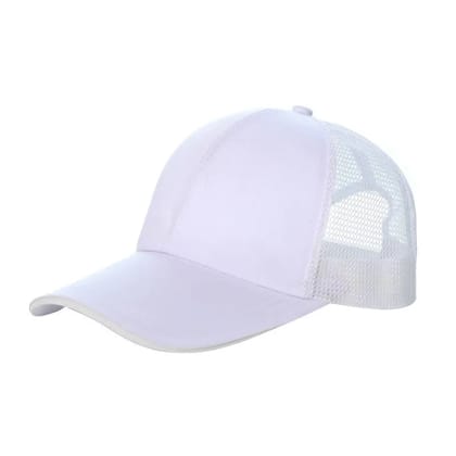 Outdoor Sun Hat Sun Protection Cap-White / adjustable