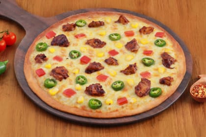 TexMex Chicken Pizza [10" Large] __ Thin Crust