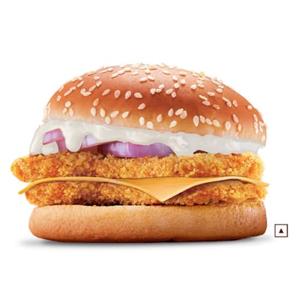 Crispy Chicken Double Patty With Cheese Slice