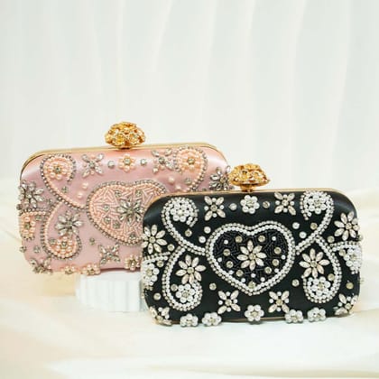Classic Delight Clutch Bag-Black