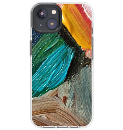 Brushstroke-iPhone 15 Pro Max / White
