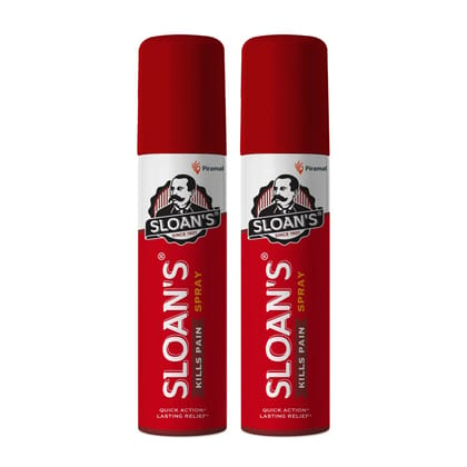 Sloan's Spray | Quick Long Last Relief- 55gm 55 g Pack of 2
