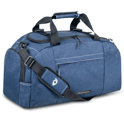 TRAVALATE 45L 3-Way Duffle Backpack Bag for Men - Blue