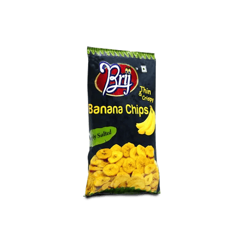 Brij Banana Chips, 180 gm Pouch
