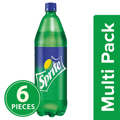 Sprite Soft Drink - Lime Flavoured, 6x1.25 L Multipack