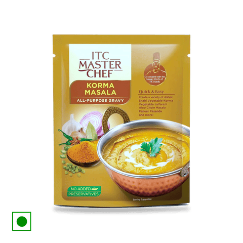 ITC Master Chef Korma Masala & Cashew Onion All Purpose Gravy, 200 gm Pouch