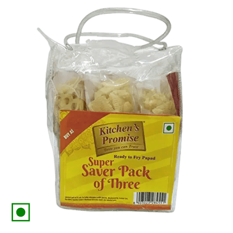 Kitchen's Promise Potato Papad, 125 gm Pouch