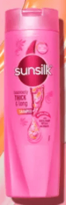 Sunsilk Lusciously Thick  Long Shampoo  With Keratin Yoghurt Protein  Macadamia Oil For 2X Thicker  Fuller Hair 80 Ml