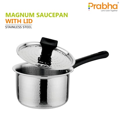 Magnum Hammered Saucepan With Lid-14CM