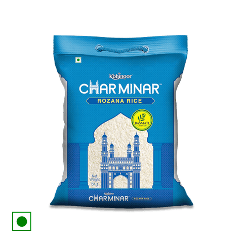 Kohinoor Charminar Rozana Basmati Rice, 5 kg Pack