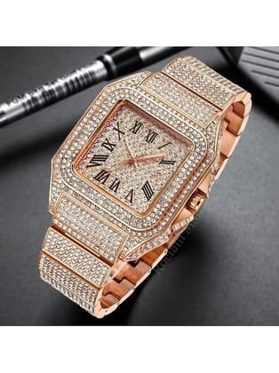 Renaissance Traders Rose Gold Metal Analog Mens Watch