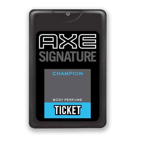 Axe Signature Champion Ticket Body Spray Perfume - Long Lasting, No Gas, For Men, 17 ml Pack