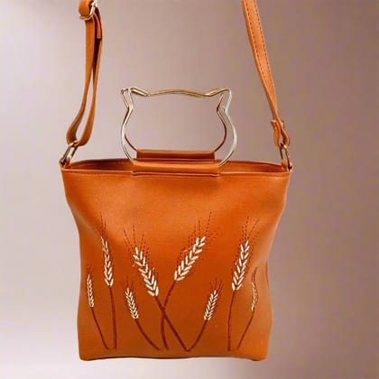Sling Bag For Women | Premium PU Leather Cross Body Bag | Latest Trendy Shoulder Bags | Stylish Ladies Purse Hand Bag - For Woman, Girls, Parties, Office & Gifts - 10 Inch