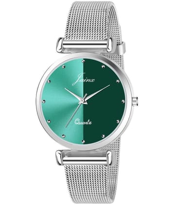 Jainx Stainless Steel Round Womens Watch