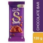 Cadbury Dairy Milk Silk Bubbly Chocolate Bar, 120 G
