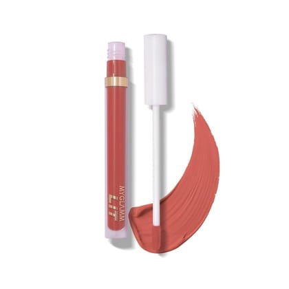 MyGlamm LIT Liquid Matte Lipstick  + LIT Matte Eyeliner Pencil