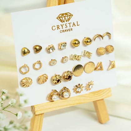 Love For Stud Earring Sets-1