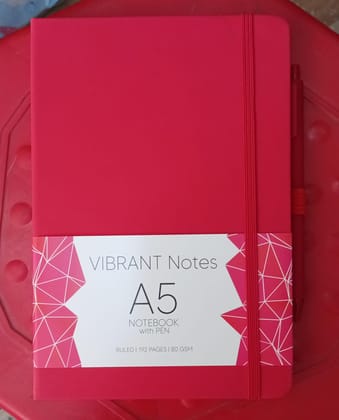 VIBRANT NOTES A5 DIARY 1 PIC