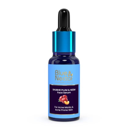 Shubhr Plum Oil-Free Face Serum With Vitamin C for Acne Prone Skin and Acne Marks (30ml)