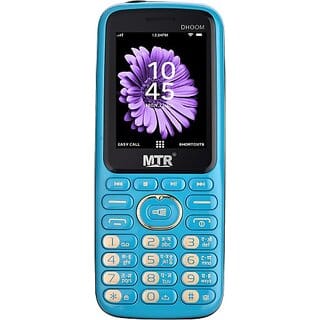 MTR DHOOM (Dual Sim, 2.4 Inch, 3000 mAh Battery, Light Blue)