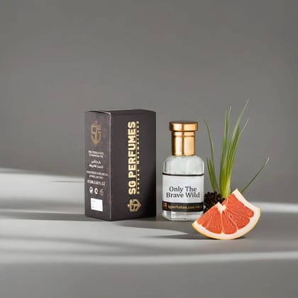 Only The Brave Wild  Premium Attar - SG Perfumes | 12ml & 24ml 12ml