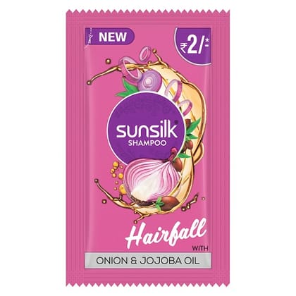 Sunsilk Hair Fall Shampoo with Onion&Jojoba Oil 6ml
