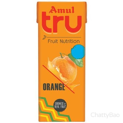 Amul Tru Orange 180 ml