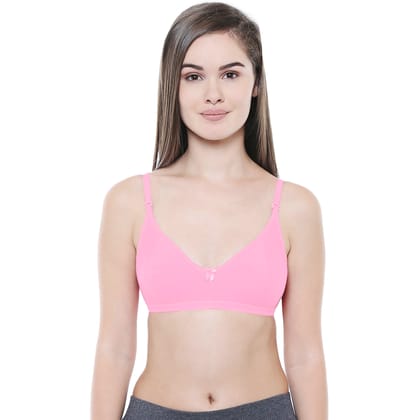 Bodycare Women Cotton Spandex Full Coverage Non Padded Regular Bra E1575PI Bodycare Women Cotton Spandex Full Coverage Non Padded Regular Bra E1575PI