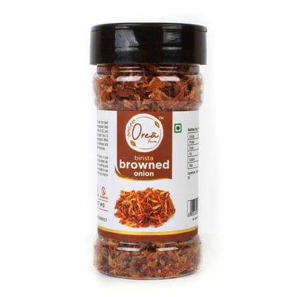 Dry Brown Onion Flakes | Ready To Use Fried Onion Flakes for Biryani, Curries (45 g)