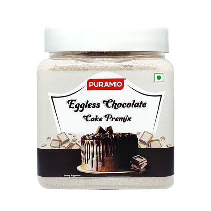 Puramio Eggless Chocolate Cake Premix, 350 gm