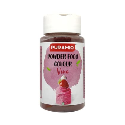 Puramio Powder Food Colour - Vino, 125 gm