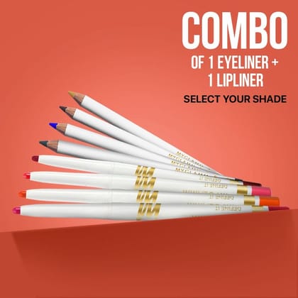 LIT Matte Eyeliner Pencil + Define it Lip liner
