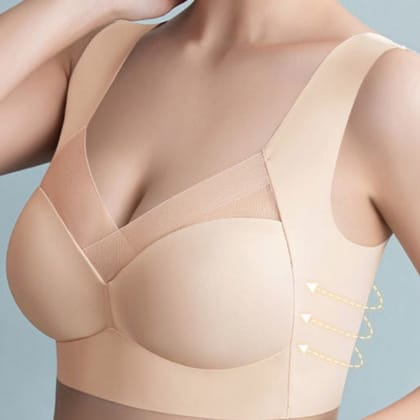 Overall Bra Solution in broad straps-40C / Beige
