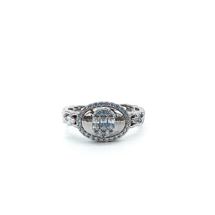 Luxurious Korean Ring 92.5 Sterling Silver-Adjustable