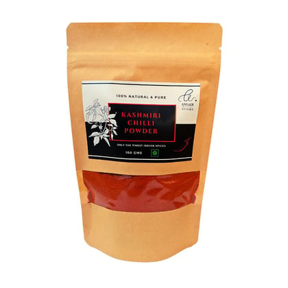 Authentic Kashmiri Chilli Powder-1 Pack of 100 Gms