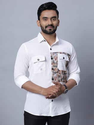 Men Relaxed Opaque Printed Casual Shirt