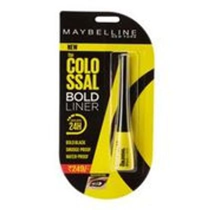 Maybelline New York Colossal Bold Eyeliner - Black, 3 gm Pack