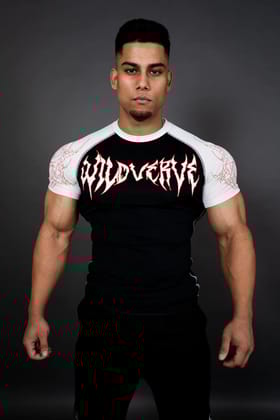 DUAL SURGE COMPRESSION TEE (BLACK)-S