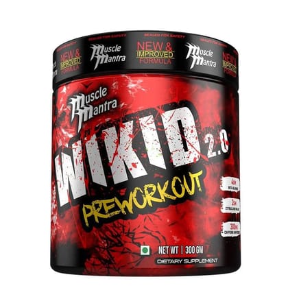 Muscle Mantra WIKID 2.0 Pre-Workout-300 G / Watermelon