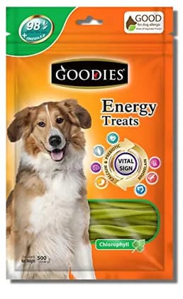 Goodies Energy Dog Treats Chlorophyll, 500g