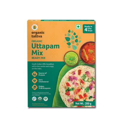 Organic Uttapam Ready Mix 200g