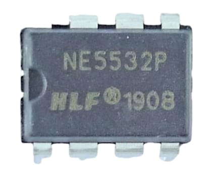 NE5532 High Performance Dual Audio Operational Amplifier ic - HLF make  by MYPCB